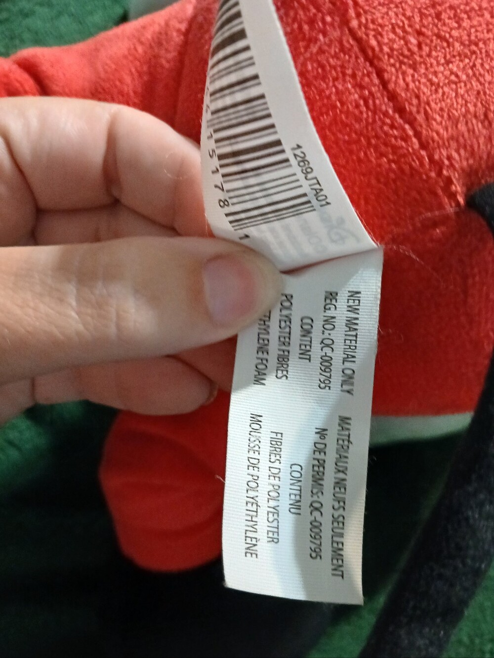 Disney Mickey Mouse Plush in Green Top and Red Pants - Picture 3 of 7